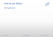 How to use Tolcap - Getting Started
