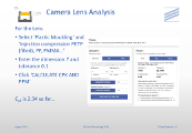 Camera Lens Analysis - 1