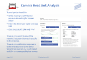 Camera Heat Sink Analysis - 2