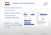 Camera Heat Sink Analysis - 3