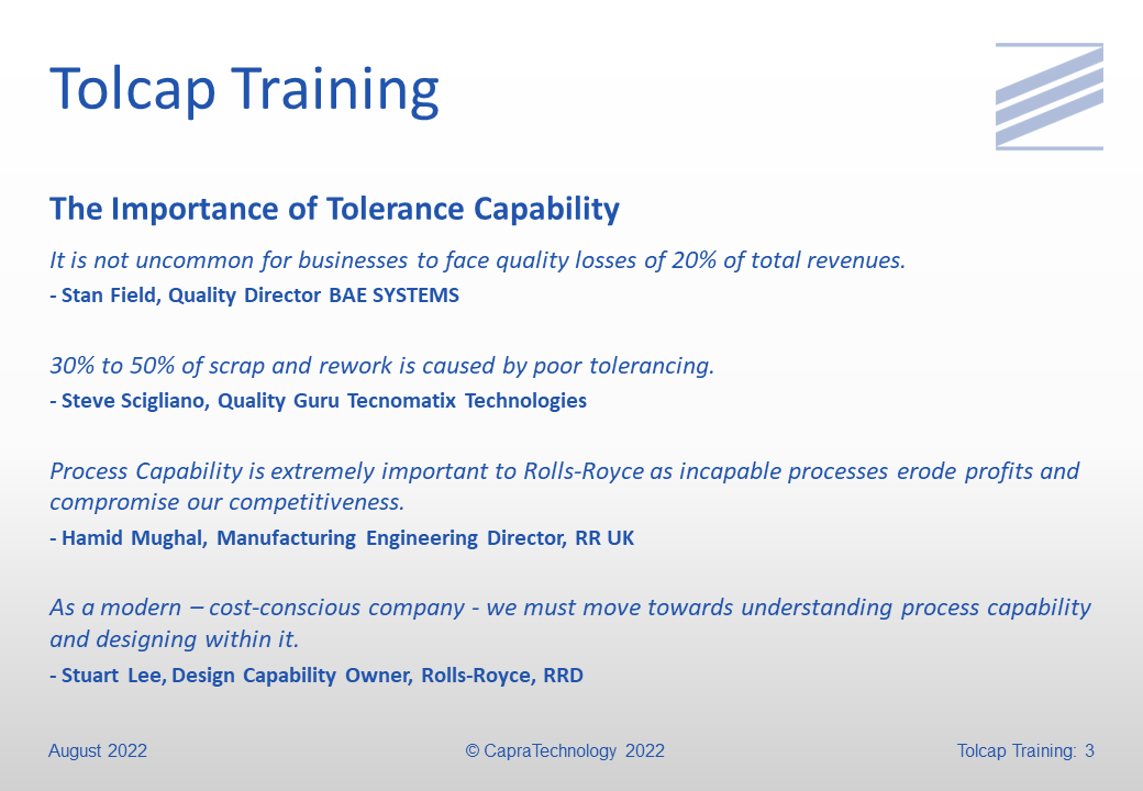 Tolcap Team Training slide 3