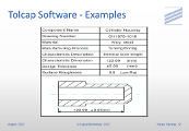 Tolcap Software - Example 1 'Cylinder Housing - Internal Bore Length'