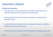 Geometry Wizard - Q2. Slenderness - discussion and examples