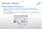Geometry Wizard - Q4. Number of additional set-up operations - discussion