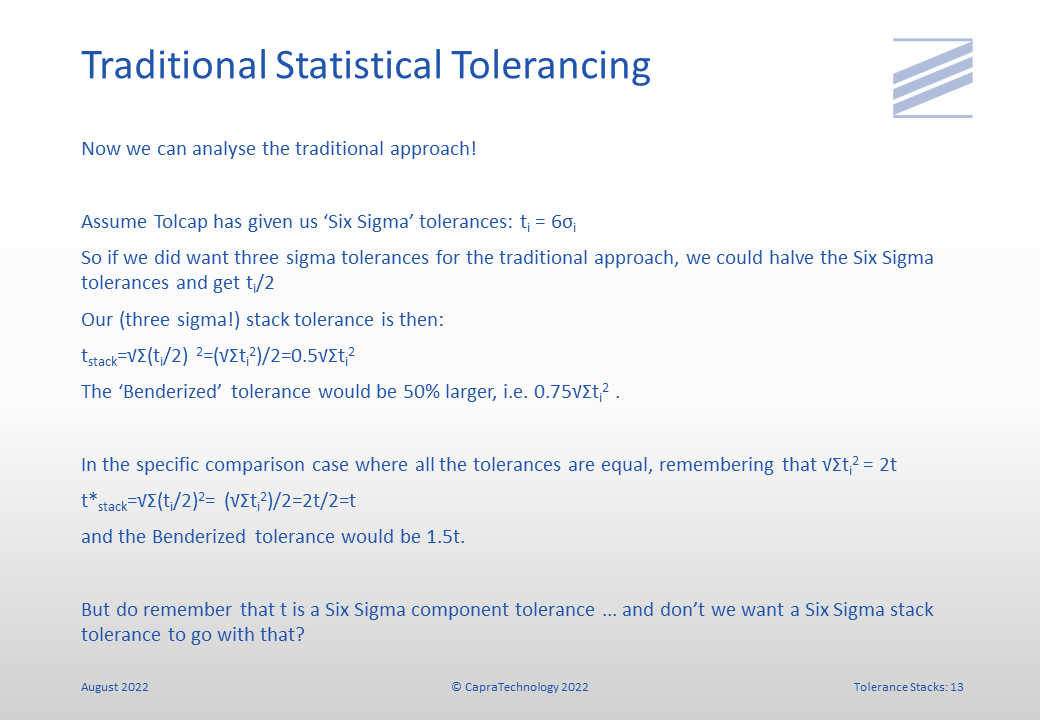 Tolerance Stacks slide 13