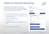 Traditional Statistical Tolerancing - 2
